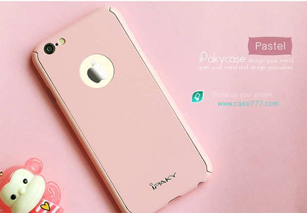 เคสประกบหน้าหลัง สีพาสเทล pastel สำหรับ iPhone 6s